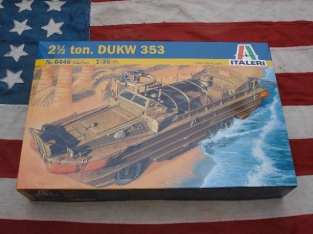 Italeri 6446  2,5 ton.DUKW 353 landingsvaartuig